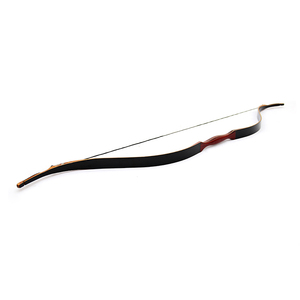 Negro XIAOSHAO 60LBS tradicional horsebow tiro con arco en arco y flecha - Product Image 3