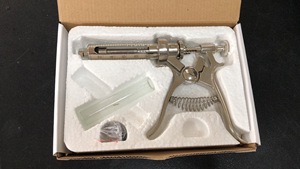 Bán Tự Động Thép Không Gỉ Liên Tục Tiêm Ống Tiêm Có Thể Điều Chỉnh 5 Cấp Độ Cho Thú Y Nông Nghiệp - Product Image 5