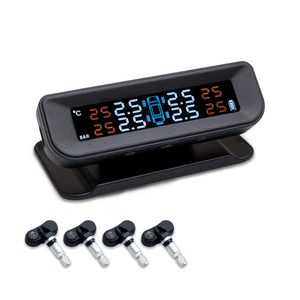 عالية الجودة الذكية اللاسلكية تعمل بالطاقة الشمسية نظام مراقبة ضغط الإطارات مع 4 مجسات TPMS - Product Image 2