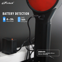 Lampe torche LED double face étanche IP65 avec batterie rechargeable, garantie 5 ans - Lumière d'avertissement d'urgence et torche de signalisation