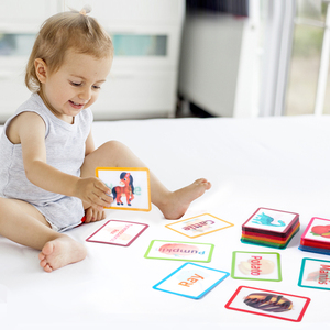 <span class=keywords><strong>Autismo</strong></span> precoce personalizzato apprendimento 3D <span class=keywords><strong>cognitivo</strong></span> Flash card giocattoli educativi parola inglese gioco educativo prescolare giocattoli educativi per bambini - Product Image 4