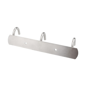 Wei Privilege Stainless Steel Wall <b>Hooks</b> 304 Rectangle Minimalist Easy Install Kitchen <b>Bathroom</b> Towel Coat Rack - Product Image 3