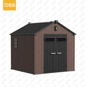 Grand <span class=keywords><strong>abri</strong></span> de rangement en aluminium 8x12 pieds avec portes doubles pour vélos, motos, tondeuses à gazon et outils – <span class=keywords><strong>Abri</strong></span> préfabriqué pour jardin - Product Image 1