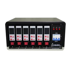 China supplier 1-24 Zone Temperature Controller K/J Type Pid Hot Runner Temperature Box For Injection Mold