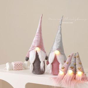 Factory Direct <b>Sale</b> Creative Light-Up <b>Gnome</b> Figures Bulk Christmas Decorations - Product Image 1