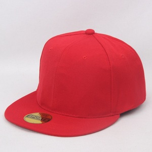Adjustable <strong>Flat</strong> Hip Hop <strong>Hats</strong> Plain 6 Panel Blank Custom Snapback Caps <strong>Hat</strong> With Embroidery Logo - Product Image 5