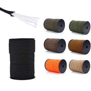Carrete de Paracord DIY de 100 Metros, 7 Hilos, Polipropileno, Cuerda de Supervivencia para Exteriores, Duradera, para Camping, Montañismo y Emergencias - Product Image 5