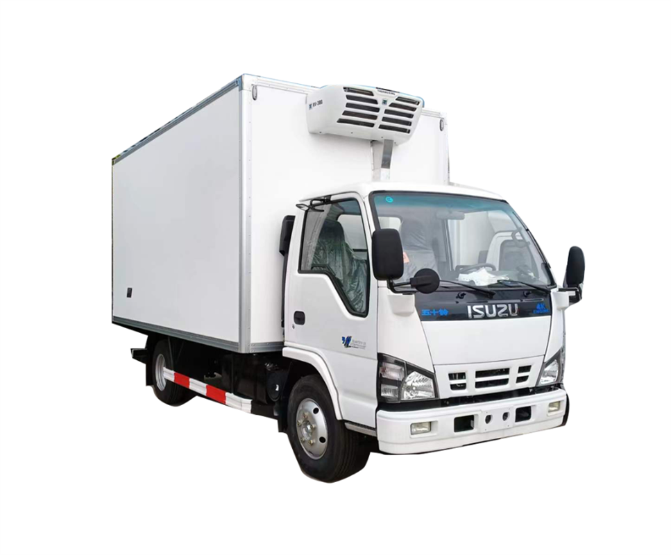 ISUZU sıcak satış chill kamyon 5 ton 8 ton 12 ton soğutma bölmeli kamyon dondurucu fiyat