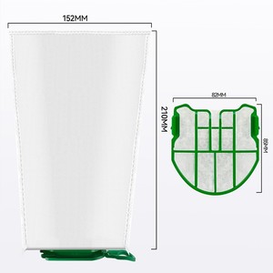 Vorwerk VB100 FP100 <b>Dust</b> Bag 147mm x 250mm High Efficiency Filter Home Use - Product Image 3