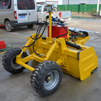 Fabricant chinois de niveleurs de terrain laser pour tracteurs agricoles, avec instruments satellite et système de nivellement par raclettes