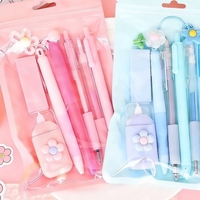 Ensemble de papeterie en papier 8 pièces - Kit d'apprentissage pratique pour les étudiants, fournitures scolaires, cadeau idéal pour la classe, pour l'éducation