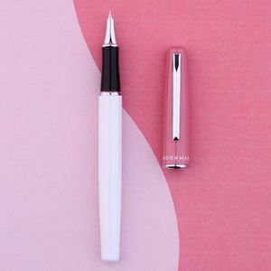 MAJOHN Xingzhi Pluma Estilográfica de Metal Estilo Juvenil para Bellas Artes, Talla F, para Práctica de Escritura de Estudiantes, Caja de Regalo con Diseño de Dibujos Animados, Finanzas - Product Image 2