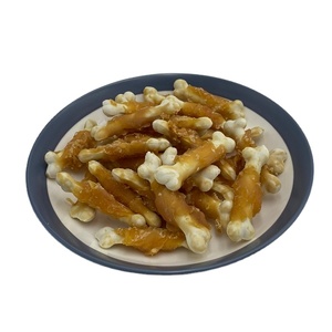 Organic Chicken Meat Calcium <strong>Bone</strong> Treats HUACHONG <strong>Brand</strong> Natural Flavor Skin Coat Clean Teeth China Factory OEM/ODM Accepted - Product Image 1