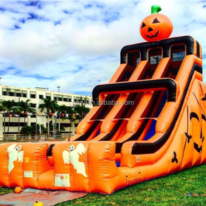 Toboganes inflables personalizados para Halloween para niños, tobogán de agua <span class=keywords><strong>Jumbo</strong></span> para uso comercial al aire libre, gran oferta - Product Image 1