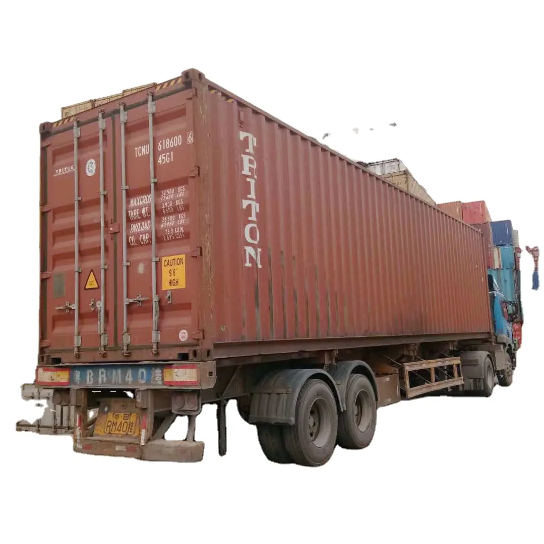 Используемый грузовой контейнер 20Ft 40Ft 40Hq сухие контейнеры из Китая по всему миру