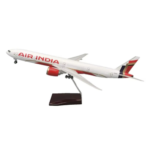1/158 Maßstab 47cm Air <span class=keywords><strong>India</strong></span> Boeing B777 Druckguss-Flugzeugmodell aus Kunstharz mit Fahrwerk - Product Image 3