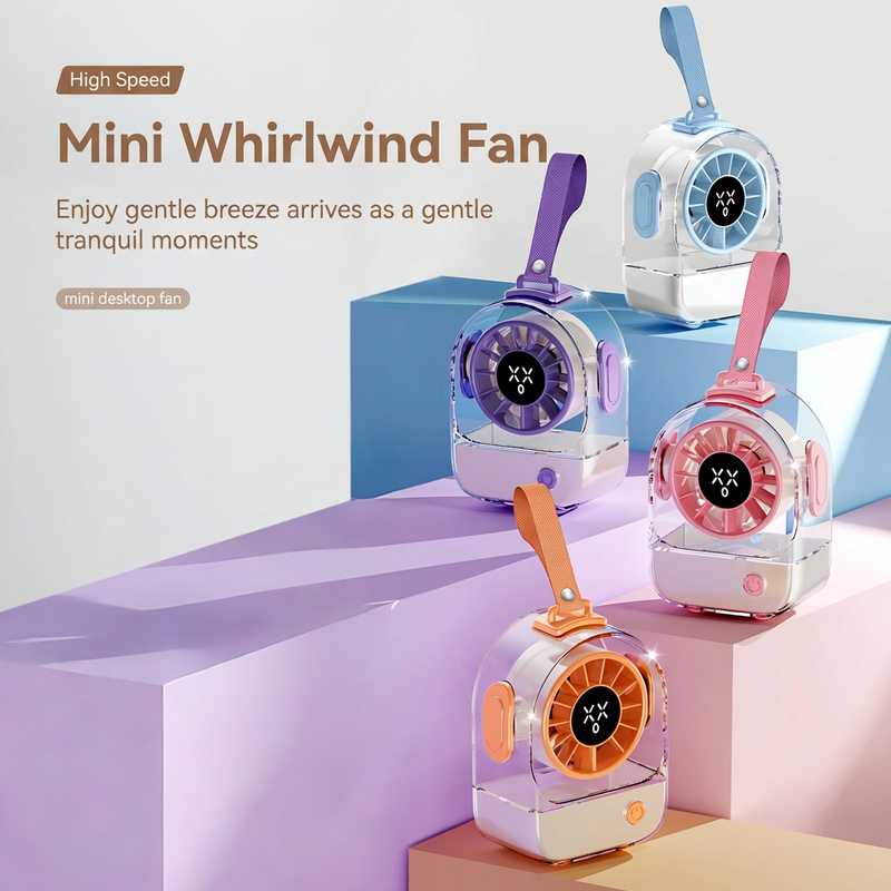 Custom Logo Portable Rechargeable Small Desk