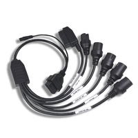 Derniers câbles adaptateurs de boîte de vitesses VAG pour convertisseur OBD2 V-W, compatibles DQ250 DQ200 VL381 VL300 DQ500 DL501, outils de diagnostic automobile