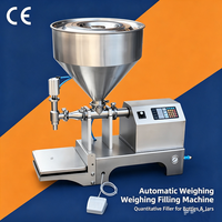 Machine de dosage et de remplissage semi-automatique à vis sans fin pour farine, café, épices, poudre sèche, eau, liquide, miel, jus, sauce, abordable