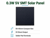 Panel Surya Mini SMT Efisiensi Tinggi 0.1W 0.2W 0.3W 0.5W 1W PV Kecil 5V 6V 9V Modul Surya untuk Kalung Pemantau Ternak