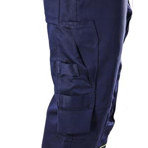 BLAKLADER - 170115018933D128 Pantalones de soldadura Azul marino/Amarillo-EAN 7330509560143 ROPA DE TRABAJO RESISTENTE A LLAMAS - Product Image 4