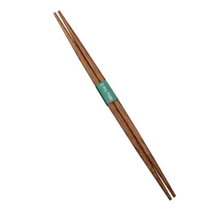 Двухточечные бамбуковые палочки для еды, покрытые бумажными рукавами