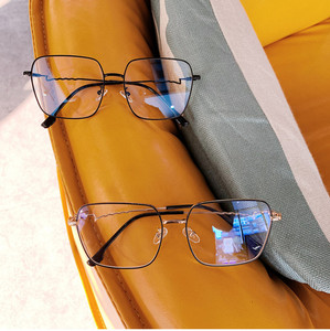 Gafas de sol cuadradas de gran ojo gafas marcos para las mujeres de la onda doblado gafas de Marcos ópticos - Product Image 5