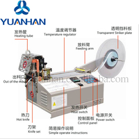 Machine de découpe de sangle automatique, ruban en nylon, élastique, coupe à chaud