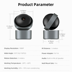 Avatto tuya <span class=keywords><strong>Camera</strong></span> thông minh 300W HD <span class=keywords><strong>Wifi</strong></span> tầm nhìn ban đêm <span class=keywords><strong>IP</strong></span> <span class=keywords><strong>Camera</strong></span> ai theo dõi bé giám sát an ninh 2K mạng <span class=keywords><strong>wifi</strong></span> <span class=keywords><strong>Camera</strong></span> - Product Image 6