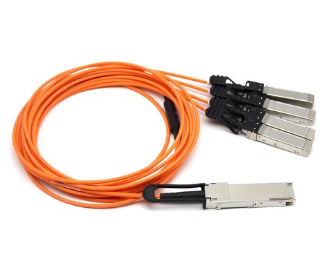 QSFP to 4 x SFP 10Gbps Active Optical Cable 3m QSFP-4X10G-AOC3M