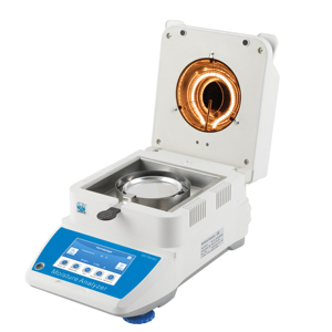 เครื่องชั่งวัดความชื้นอาหารดิจิตอล Veidt Weighing China รุ่น BONITA MA110-3H-T สำหรับวิเคราะห์ปริมาณความชื้นในธัญพืช - Product Image 5