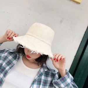 Ensemble décontracté d'été pour femme avec chapeau bob en toile de coton imprimée et casquette de soleil blanche unie – Vente en gros à prix abordable - Product Image 2