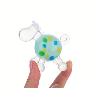 Anneau de dentition en silicone de qualité alimentaire sans BPA, produit éducatif souple pour l'alimentation et la mastication du bébé, pièces et accessoires pour sacs. - Product Image 1