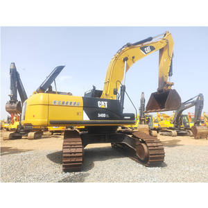 Mini-excavatrices Caterpillar CAT 340 d'occasion, faible nombre d'heures, avec composants moteur essentiels pour les interventions d'urgence et les travaux de secours en cas de catastrophe - Product Image 1