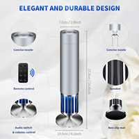 150ml Soins de Santé Huiles Essentielles Aromathérapie Diffuseur 18W Nano Tall High Slim 8 Heures Haut-Parleur Musique Électrique Sans Eau pour