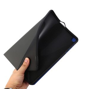 Motivo di tessuto Flip-Stand Shell custodia sottile per Tablet TPU <span class=keywords><strong>Cover</strong></span> posteriore Auto Sleep/Wake Up per Honor Pad 6 Huawei Pad X6 Smart <span class=keywords><strong>Cover</strong></span> - Product Image 6