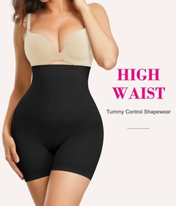 2024 ropa de compresión de cintura alta para mujer, <span class=keywords><strong>bragas</strong></span> moldeadoras de cuerpo con Control de barriga sin costuras, ropa moldeadora de talla grande, pantalones cortos moldeadores - Product Image 3