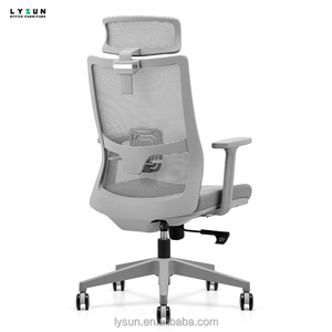 Silla de Oficina Ejecutiva Giratoria y Cómoda de Fábrica, Ergonómica, con Ajuste de Altura Extensible, Tapizada en Tela Contemporánea para Personal - Product Image 2