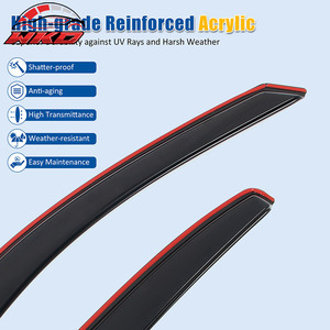 Déflecteurs de vitres latérales pour Chevrolet Malibu et Malibu Limited 2013-2015 – Protection des portières de voiture - Product Image 3