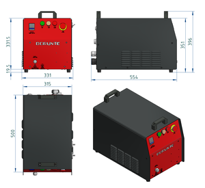 Nuevo Robot Colaborativo de 4 Ejes con Brazo Robótico 1508, Controlador de Soldadura 220V, 1500mm, 8 Kg, Automatización para Restaurantes y Comercio Minorista - Product Image 3
