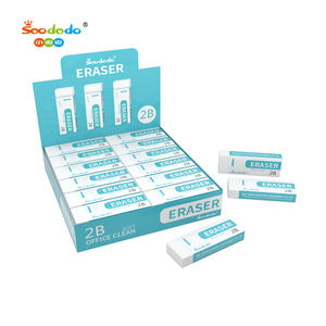 Soododo trường văn phòng phẩm sinh viên 2B Trắng Goma de borrar bút chì tẩy cho các trường học borrador - Product Image 3