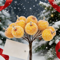 Direct van de fabriek: Kunstmatige, vorstbestendige hulstbessen voor Kerstmis, Pasen, Thanksgiving decoratie. Gemaakt van plastic, milieuvriendelijk, hoge kwaliteit.