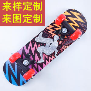 สเก็ตบอร์ดเด็ก DZ1705A ขนาด 22 นิ้ว ลายการ์ตูน ดีไซน์ทนทาน ทำจากไม้เมเปิ้ล สำหรับเด็ก ขี่เล่นสนุกบนถนน - Product Image 5