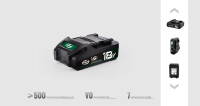 Batteries 18v avec indicateur LED Remplacement 1.5ah Batteries de perceuse électrique au lithium-ion Batteries d'outils électriques