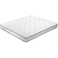 Großhandel Moderne Silbergraue Hybrid-Matratze mit Achteckiger Tufting-Oberfläche Taschenfederkern-Bettmatratze Queen-Size Fabrikfertigung