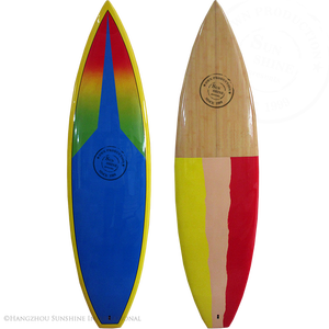 Planche de surf courte personnalisée en fibre de verre, résine et mousse EPS - Product Image 2