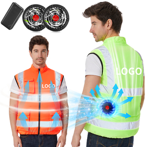 ファン付き冷却ベスト <span class=keywords><strong>12v</strong></span> 5700RPM ブラシレスモーター 低騒音 20000mAhバッテリー 熱中症対策 - Product Image 1