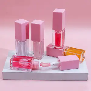 Aceite labial que cambia de Color de fruta sin crueldad Etiqueta privada Hidratante Orgánico Vegano Plumping Clear Lip Oil Tint Glow