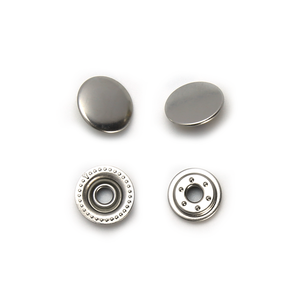 Accessoires vestimentaires, design de logo, boutons en alliage de zinc de 10 mm, boutons métalliques personnalisés, boutons à pression métalliques - Product Image 6
