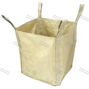 factory wholesale 1000kg 500kg 2 ton polypropylene woven pp jumbo bag with big capacity with U panel for sugar grains rice sack